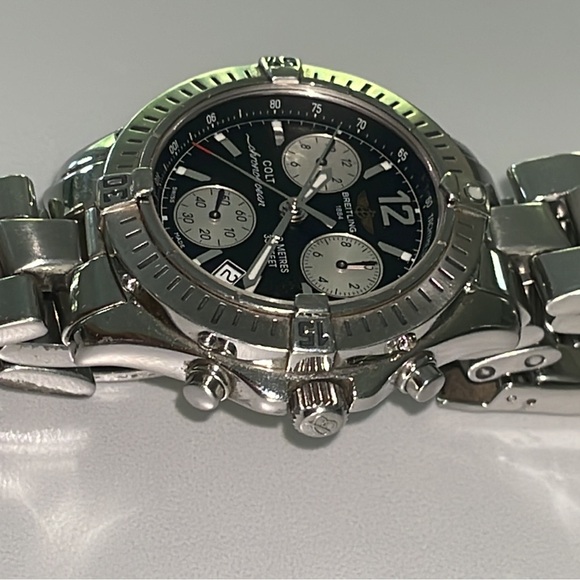 Beautiful authentic Breitling Colt Chrono Ocean Men’s/Unisex watch model A53350 - Picture 3 of 11